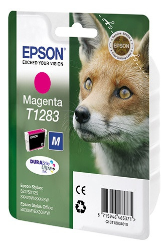 Картридж EPSON T1283 для Stylus S22/SX125/SX420W/SX425W Office BX305F/BX305FW (Magenta)