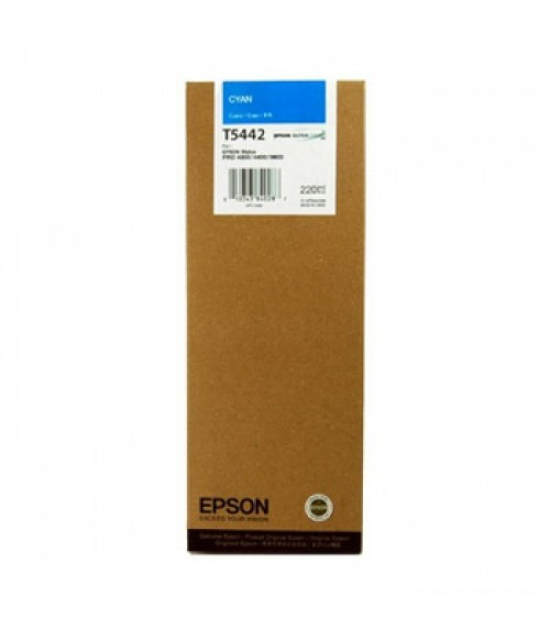 Картридж EPSON T5442 Stylus Pro 4000 4400 7600 9600 (Cyan) 220ml