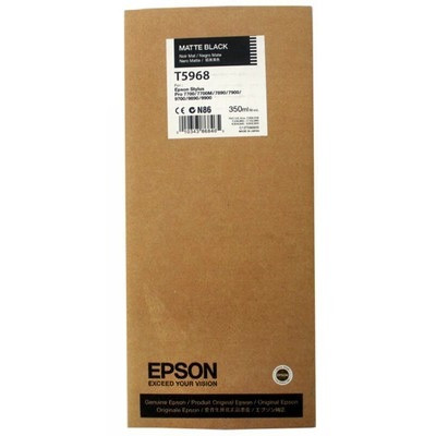 Картридж EPSON T5968 Stylus Pro 7700/7890/7900/9700/9890/9900 (Matte Black) 350ml