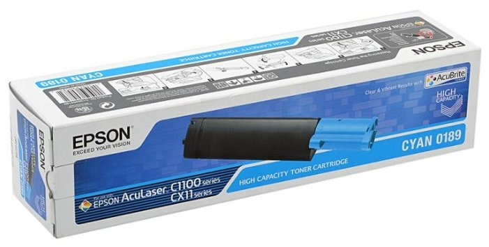 Тонер-картридж EPSON AcuLaser C1100/CX11 (Cyan)