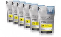 Чернила EPSON T7734 (1литр) для SC-B6000/B7000 (Yellow), 1 упаковка - 1000мл