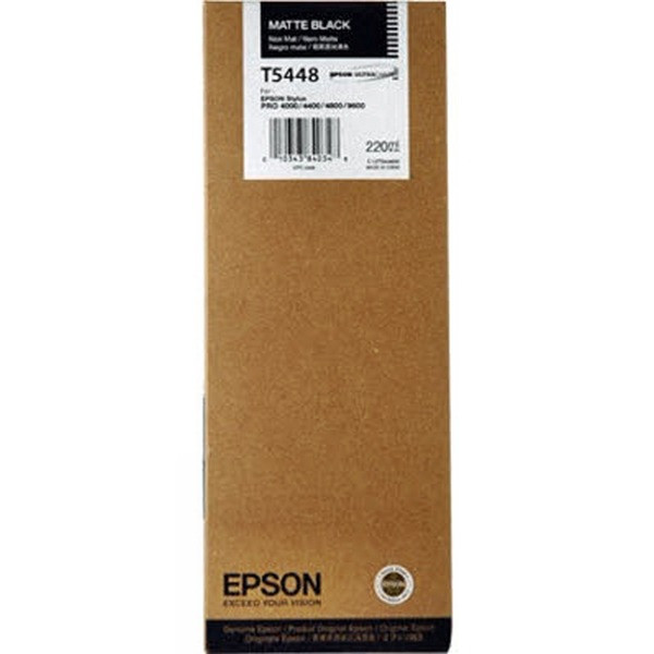 Картридж EPSON T5448 Stylus Pro 4000 4400 4800 7600 9600 (Matte Black) 220ml