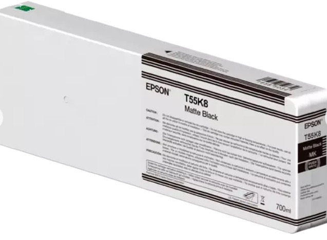 Картридж EPSON T55K8 для SureColor SC-P6000 P7000 P8000 P9000 P9000V (Matte Black) 700ml Картридж EPSON T55K8 для SureColor SC-P6000 P7000 P8000 P9000 P9000V (Matte Black) 700ml