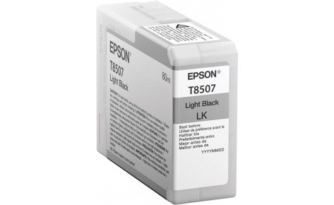 Картридж EPSON (T8507) SC-P800 (Light Black) 80мл