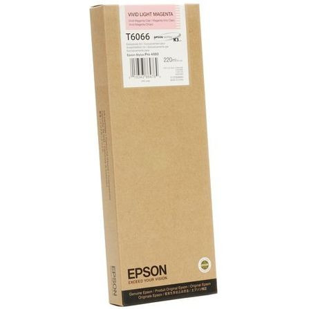 Картридж EPSON T6066 Stylus Pro 4880 (Vivid Light Magenta) 220ml