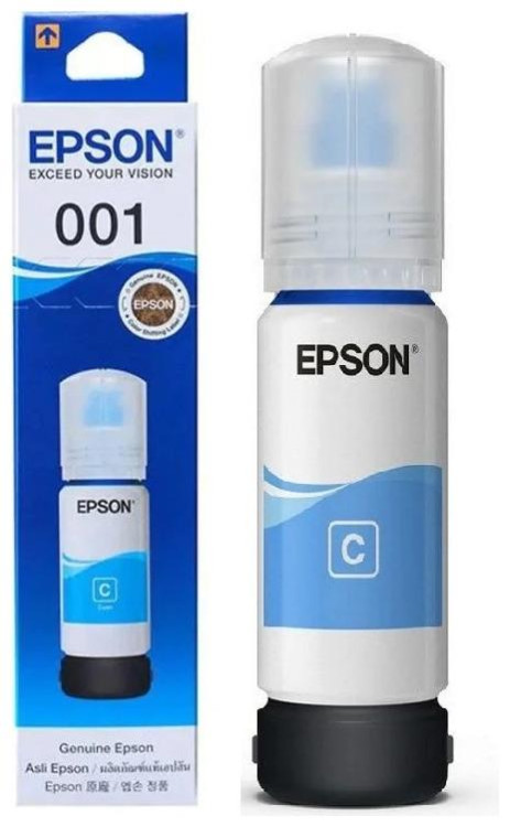 Контейнер с голубыми чернилами Epson 001 для L4260, L6270, L6290