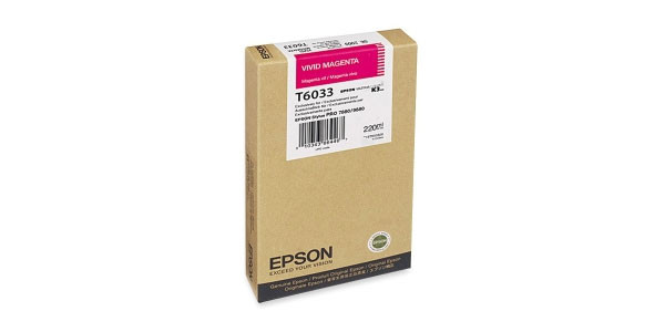 Картридж EPSON T6033 Stylus Pro 7880 9880 (Vivid Magenta) 220ml