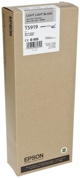 Картридж EPSON (T5919) для плоттера Stylus Pro 11880 (Light Light Black) 700ml