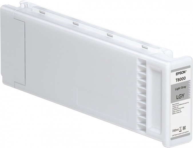 Картридж EPSON T8000 для SureColor SC-P10000 P20000 (Light Gray) 700ml