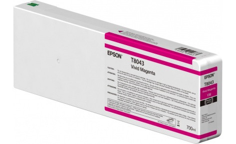Картридж EPSON T8043 для SureColor SC-P6000 P7000 P8000 P9000 (Magenta) 700мл