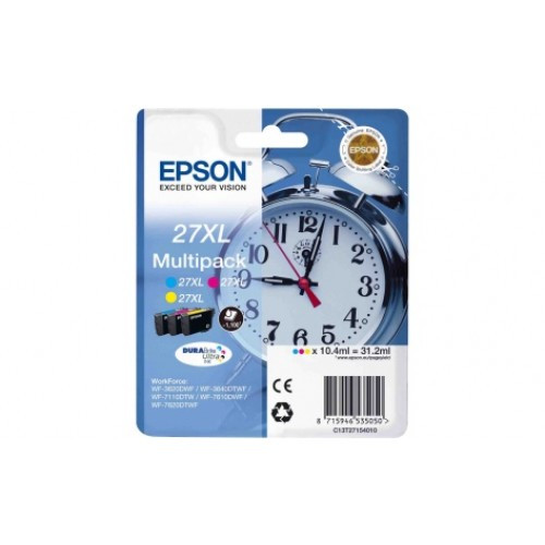 Набор цветных картриджей EPSON  (27XL) для WorkForce WF-7110 WF-7620 WF-7720