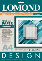 Бумага LOMOND текстурированная матовая односторонняя "Гребенка"  200г/м2/10л./A4