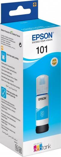 Контейнер с голубыми чернилами Epson 101 для L4150, L4160, L4260, L6160, L6170, L6190, L14150