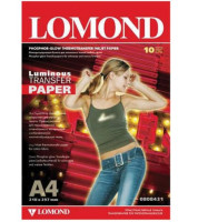 Бумага LOMOND фосфорисцирующая термотрансферная для струйной печати 140г/м2/10л./A4