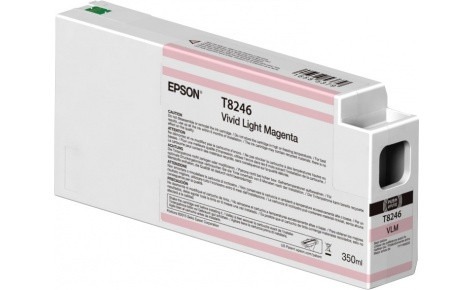 Картридж EPSON T8246 для SureColor SC-P6000 P7000 P8000 P9000 P9000V (Light Magenta) 350мл