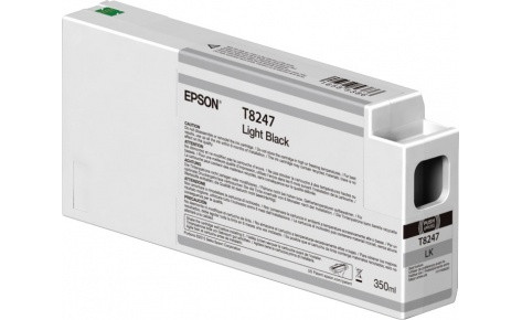 Картридж EPSON T8247 для SureColor SC-P6000 P7000 P7000V P8000 P9000 P9000V (Light Black) 350мл