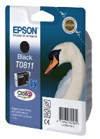 Картридж EPSON Stylus Photo R290/T50/R390/RX610/1410/TX700/TX800 (Black) (T0811) 11.1ml
