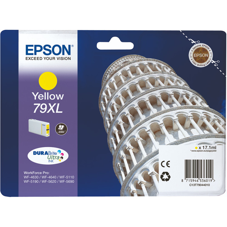 Картридж  EPSON (T7904) XL WorkForce Pro WP-5110DW/5620DWF (Yellow)