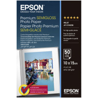 Бумага EPSON Premium Semigloss Photo Paper 50л./10 X 15см