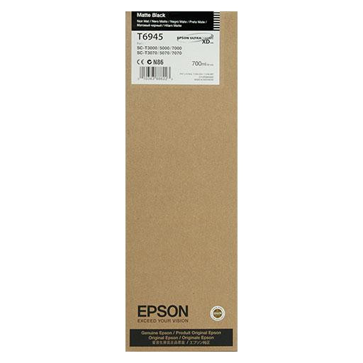 Картридж EPSON T6945 для SureColor SC-T3000 T3200 T5000 T5200 T7000 T7200 (Matte Black) 700 мл
