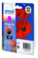 Картридж EPSON (17) T1703 для Expression Home XP-103 XP-203 XP-303 XP-313 XP-413 XP-323 (Magenta)