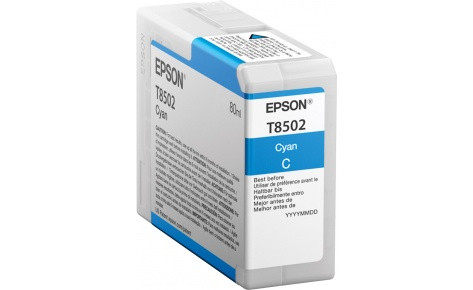 Картридж EPSON (T8502) SC-P800 (Cyan) 80мл
