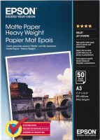 Бумага EPSON Matte Paper Heavyweight 50л./A3