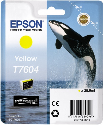 Картридж EPSON SC-P600 (Yellow)