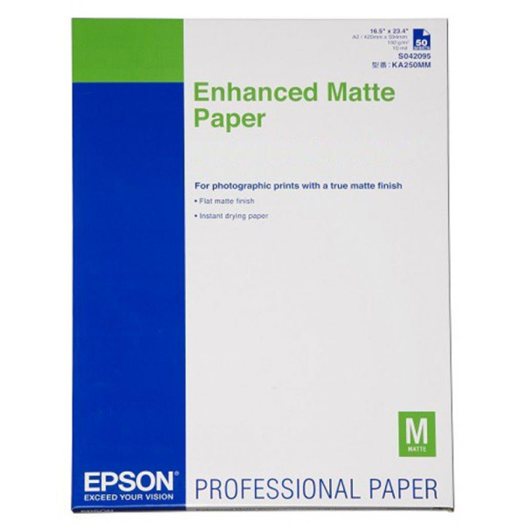 Бумага EPSON Enhanced Matte Paper, 50л./ A2