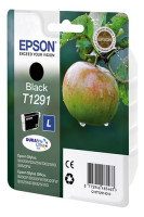 Картридж EPSON T1291 для Stylus SX420W/B42/BX305F/BX320FW/BX525WD/WF-7015/7515/7525 (черный)